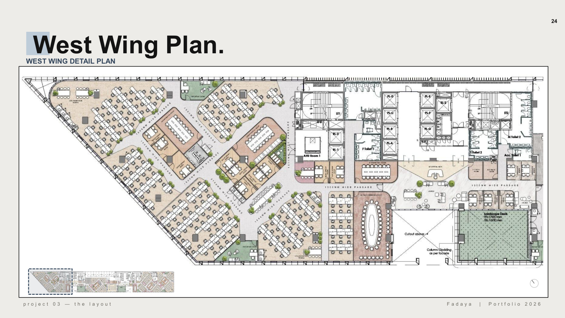 ACKO — Workplace Concept — West wing plan