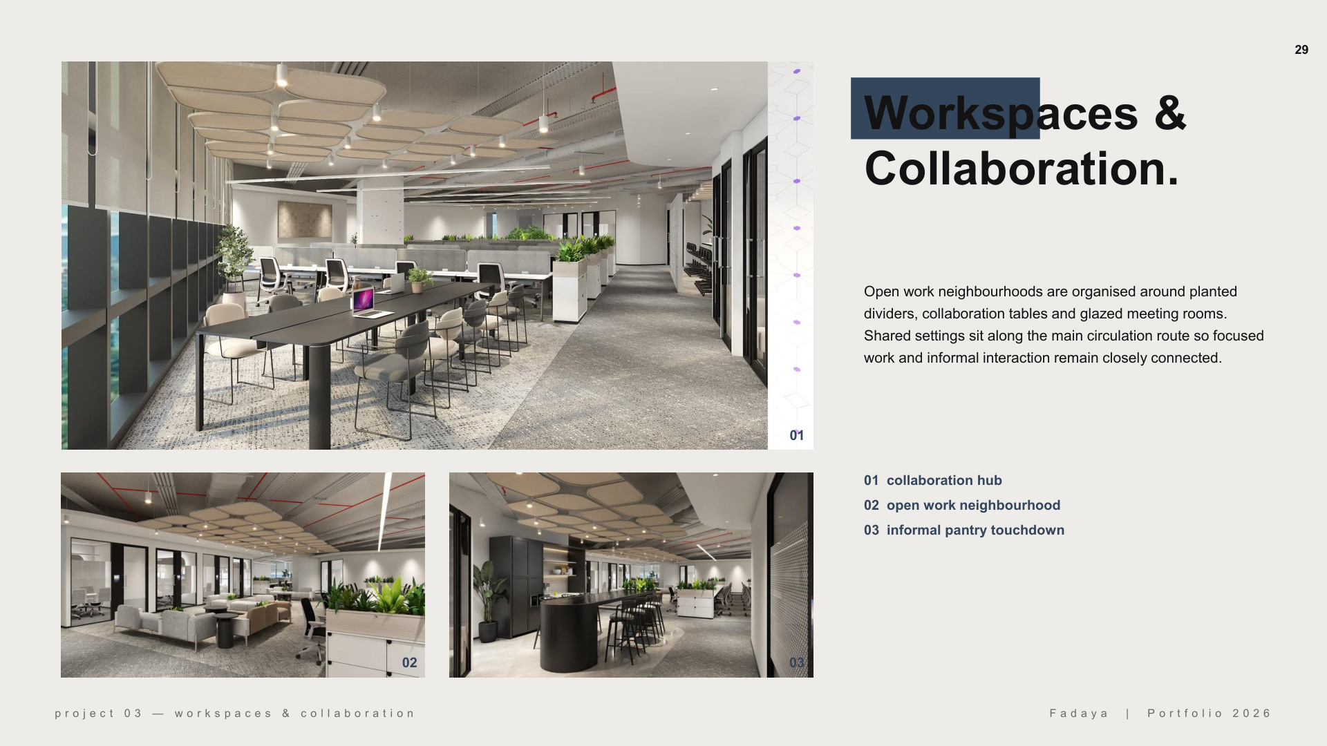 ACKO — Workplace Concept — Workspaces and collaboration