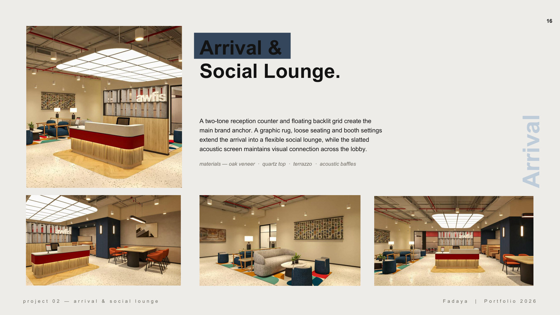 Prestige Tech Forest — Arrival and social lounge