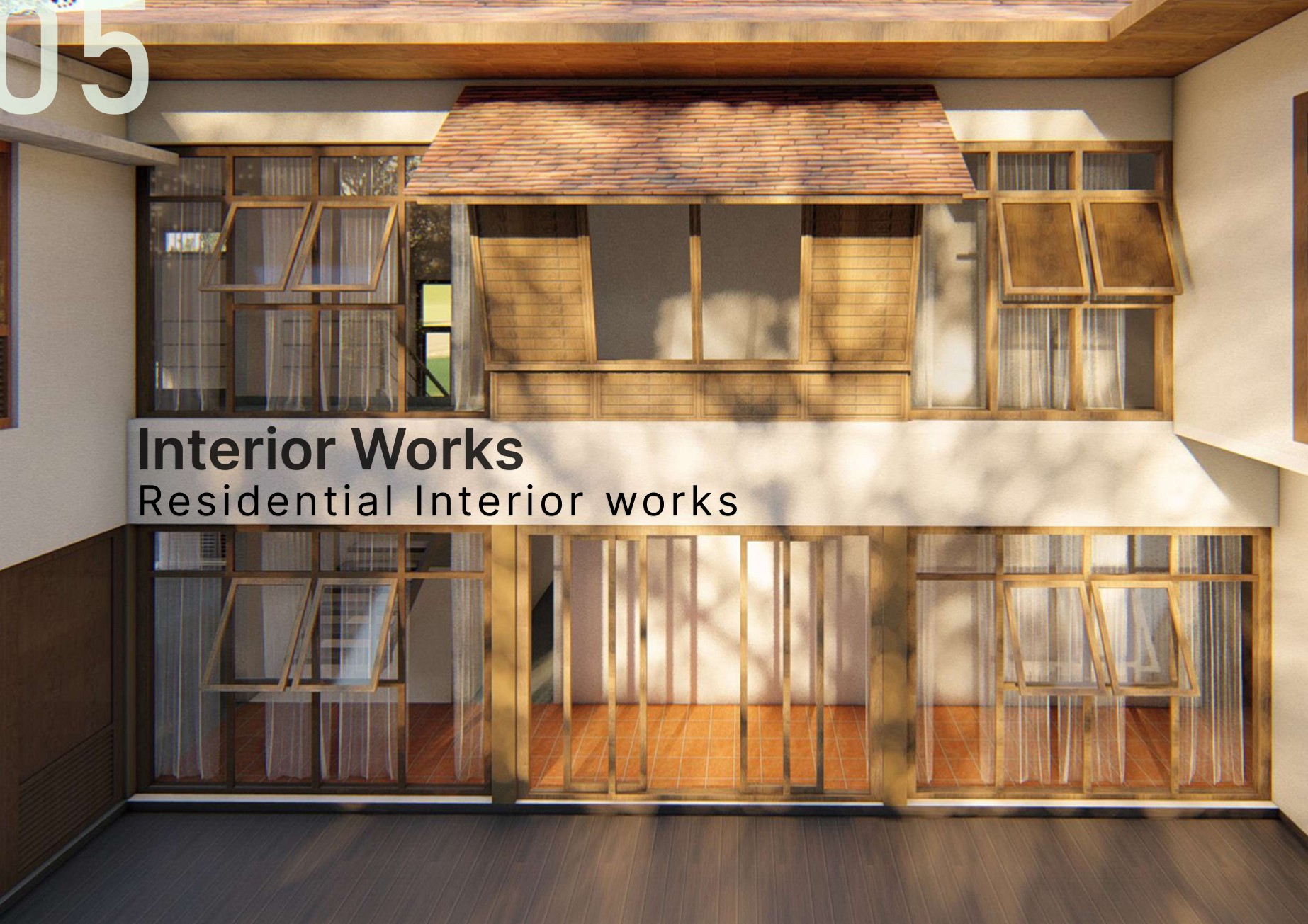 Residential Interior — Interior works · introduction