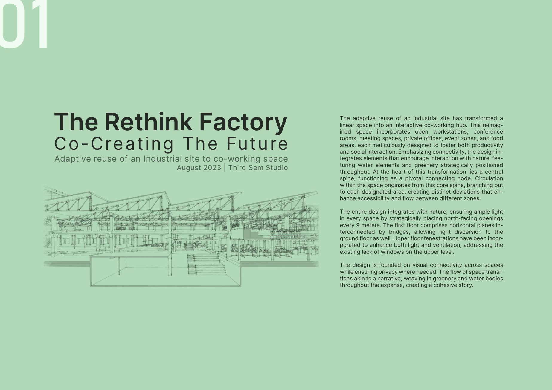 The Rethink Factory — Project overview and brief